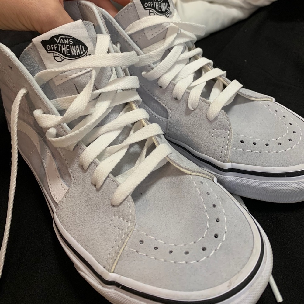 Light Grey Hightop VANS